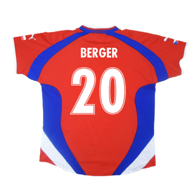 Fan Quality Czech Republic Home Fan Shirt (Adults) (Berger 20)