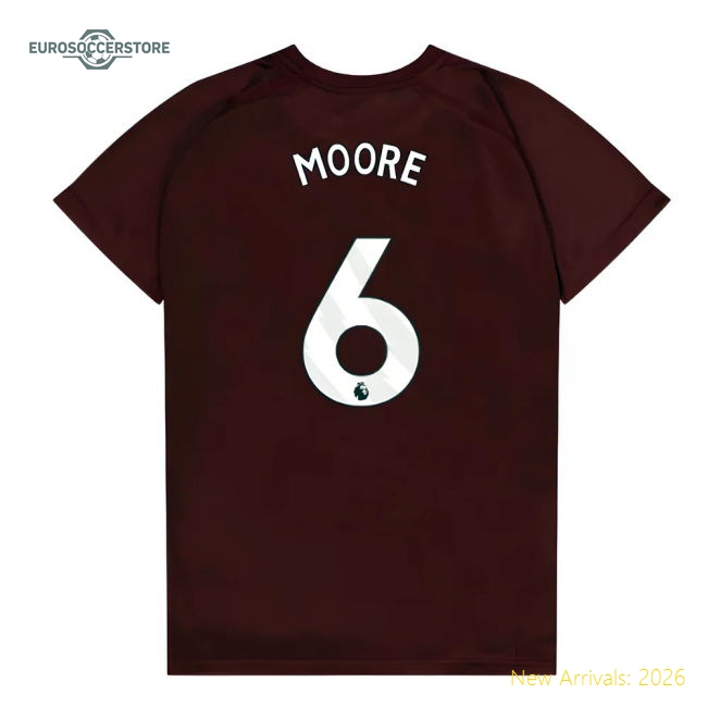 Soft Kids West Ham Moore Jersey 2025-2026 Tag-free Climacool