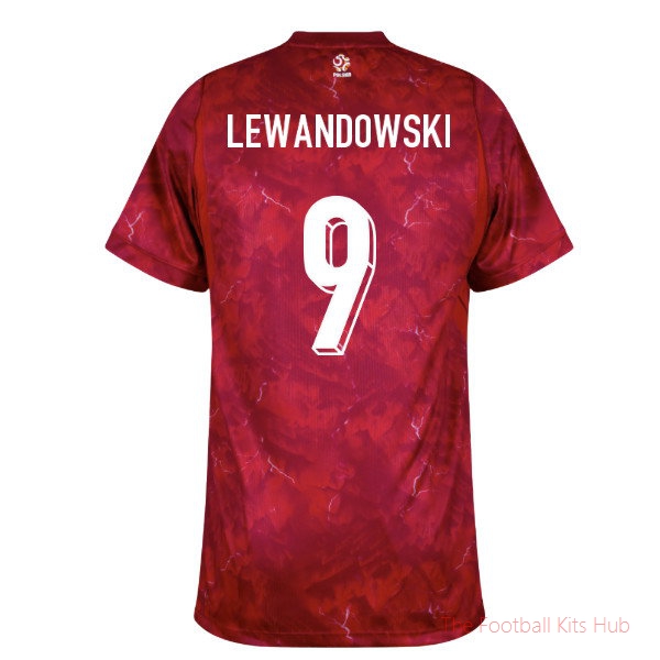 Pro Premium Matchday Poland 2026-2027 Away Shirt (Lewandowski 9)