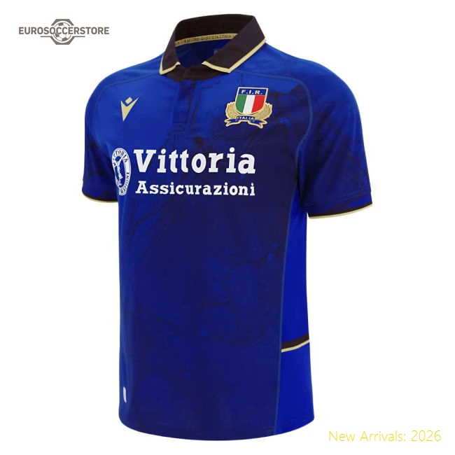 Italy Children 2025 Home Jersey Shirt Football Fan Apparel
