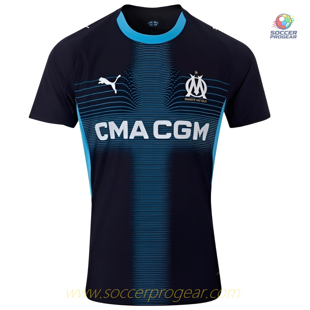 OM Ligue 1 Away Match Football Jersey 2025-2026