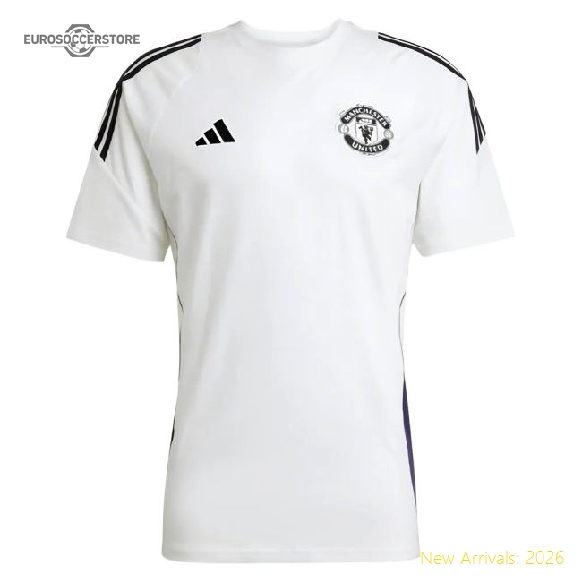 2025-2026 Man Utd Training Tee (White) (Mbeumo 19)