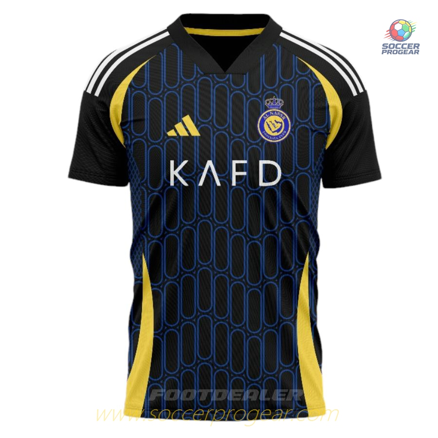 AL Nassr Away Soccer Football Shirt 2024-25 Edition Kids Edition Soccer Uniform