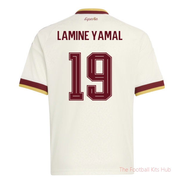2026-2027 Spain Away Shirt (Kids) (Lamine Yamal 19)