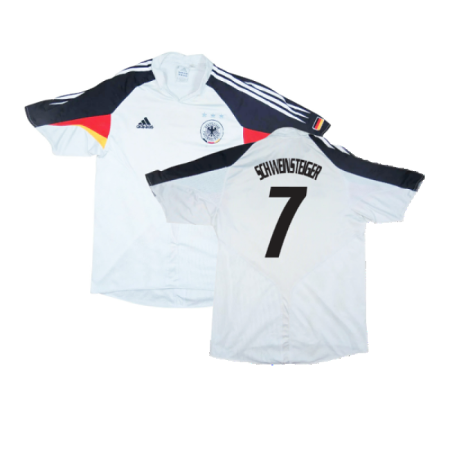 Germany 2004 Home Jersey Shirt Football Fan Apparel Football Fan Game Day Apparel