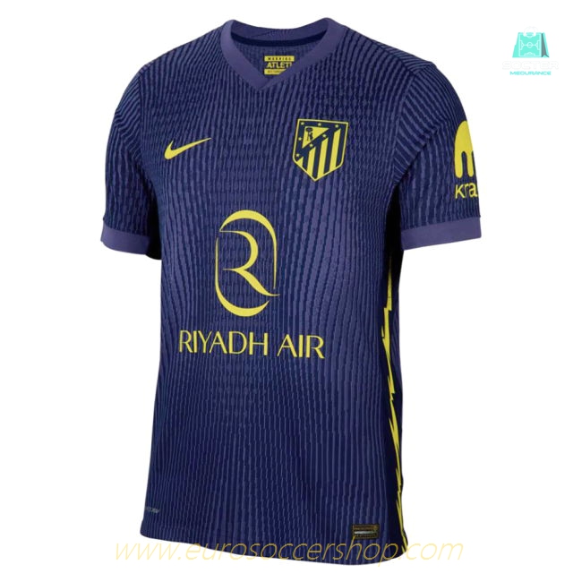 2025-2026 Atletico Madrid Authentic Away Shirt (Griezmann 7)