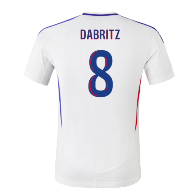 Lyon Official 2024-2025 Home Soccer Jersey - Game Day - Official