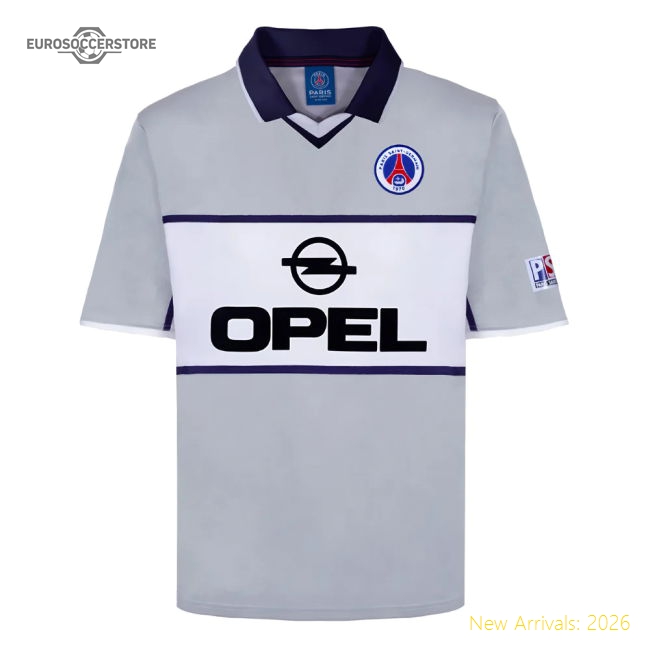 High-Quality Psg 2000 Paris Saint Germain Away Shirt (Okocha 10)