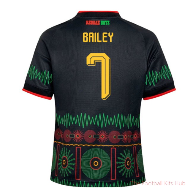2026-2027 Jamaica Away Shirt (Kids) (Bailey 7)