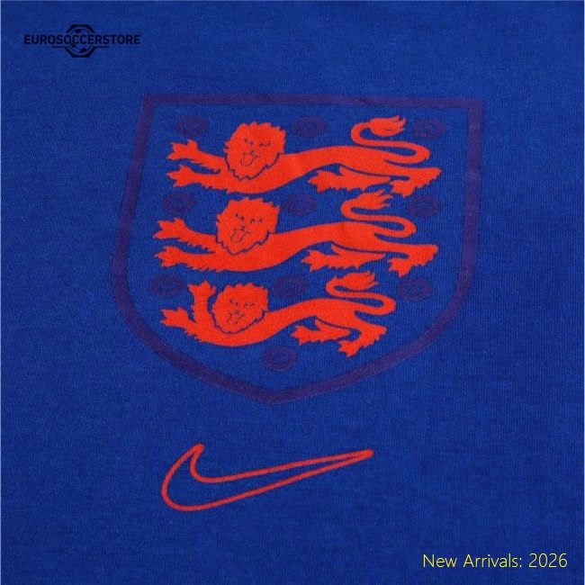 2020-2021 England Evergreen Crest Tee (Sport Royal) - Kids