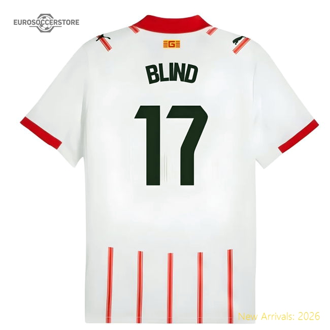 2025-2026 Girona Home Shirt (Blind 17)