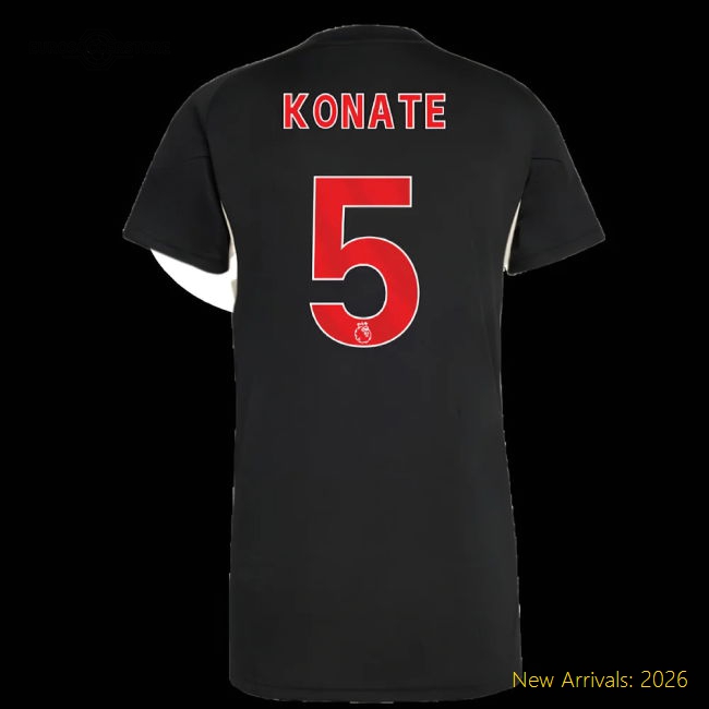 Liverpool Konate Modern Womens Jersey Performance Fabric Soft-touch