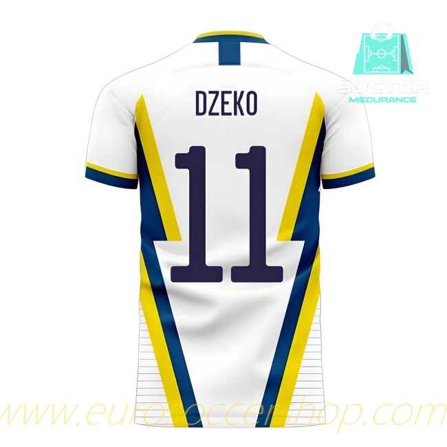 2025/26 Campaign Bosnia High Quality Away Jersey Libero (DZEKO 11)