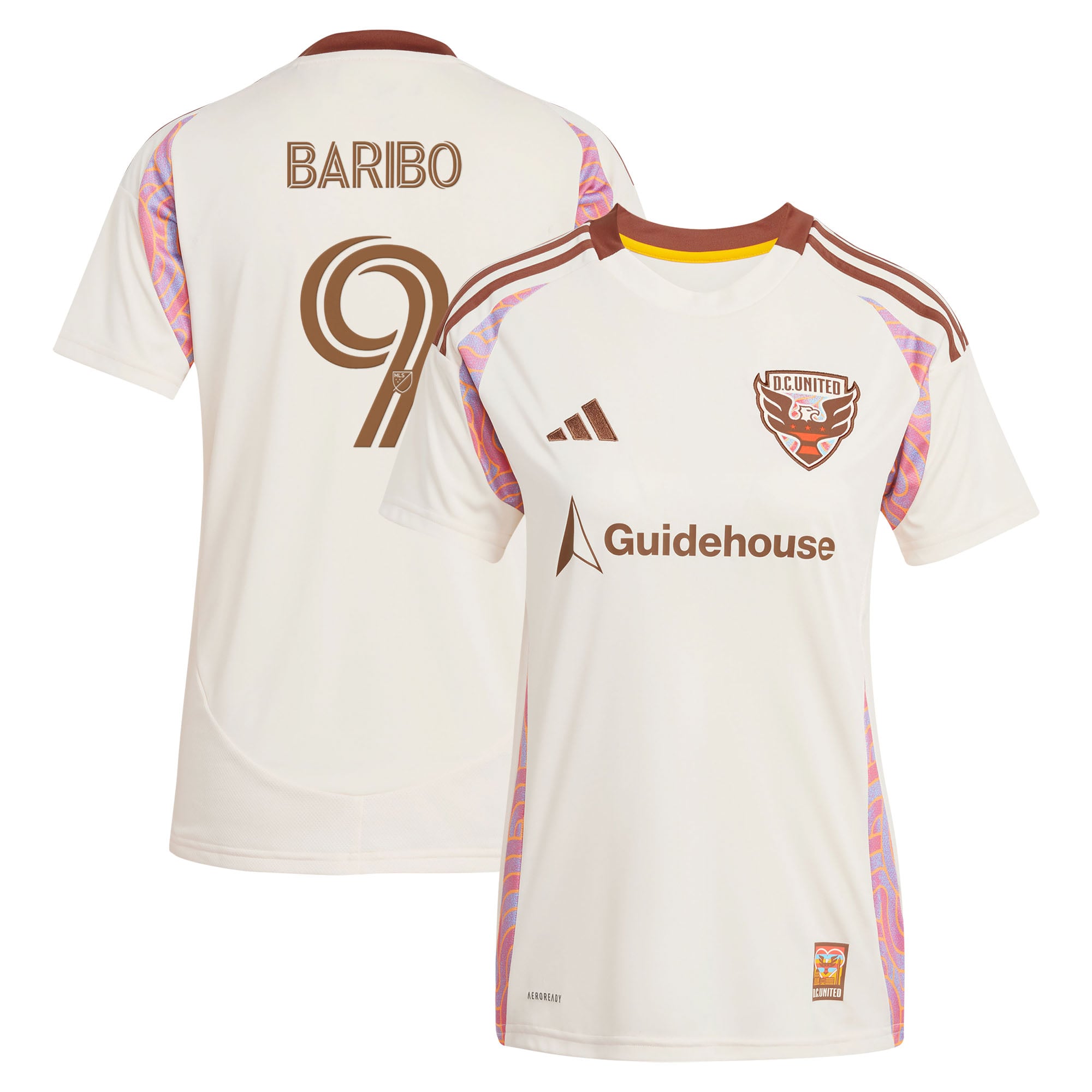 [ESK] Tai Baribo D.C. United Women's 2025 The Soul Kit Replica Jersey - Natural