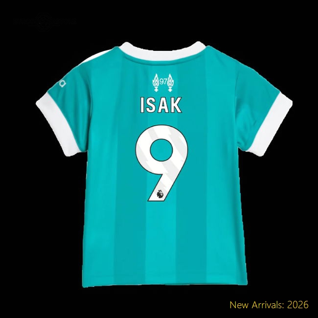 High-quality Liverpool Mini Jersey Isak 2025-2026 Dri-fit