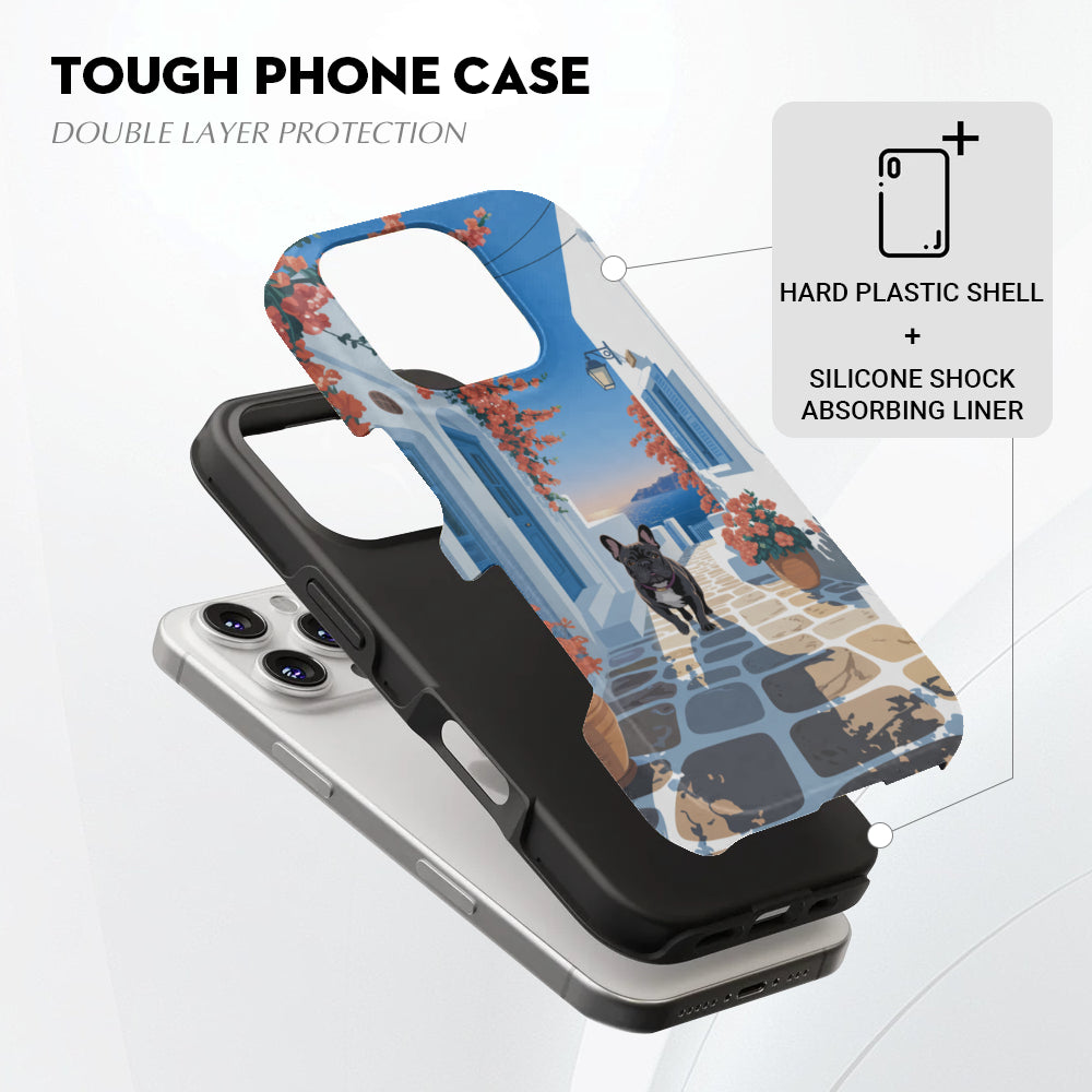 Culture-Inspired Trendy Paisley - Dual-layer Iphone Case for Daily Life