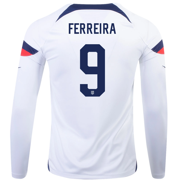 USA 2022-2023 Home Soccer Shirt –  Collector Edition S