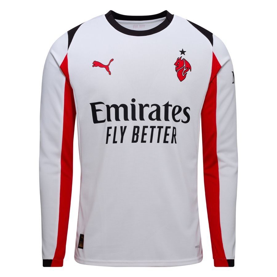 Milan Away Shirt 2025/26 Long Sleeves In Multiple Adult Sizes