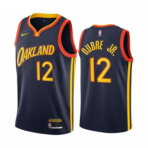 GSW Gold Nike S. Warriors #12 NBA Jersey Quality Premium Quality