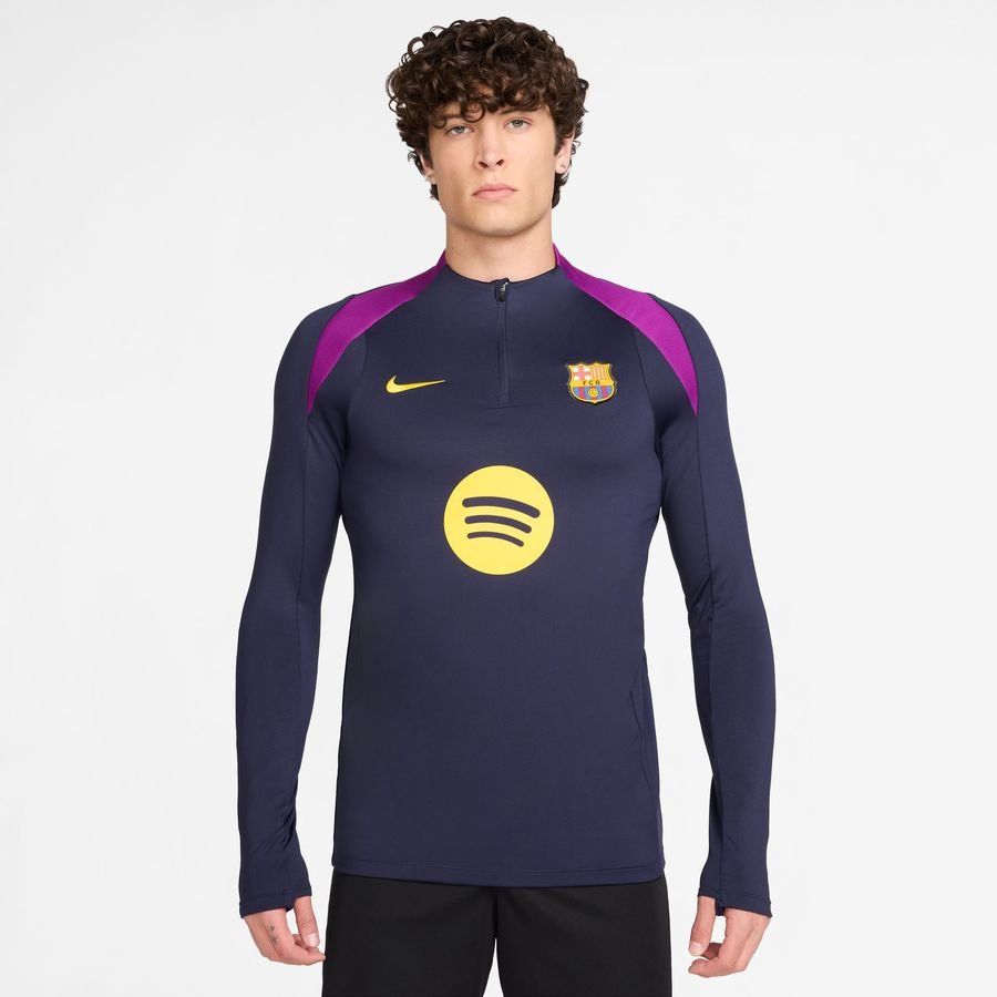 [EFKS] Barcelona Dri FIT Strike Drill Imperial Purple/Midwest Training Gold Jersey