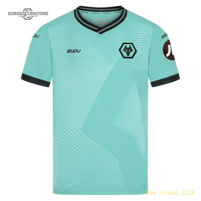 2025-2026 Wolves Away Shirt Junior 2025-2026 Season Collection