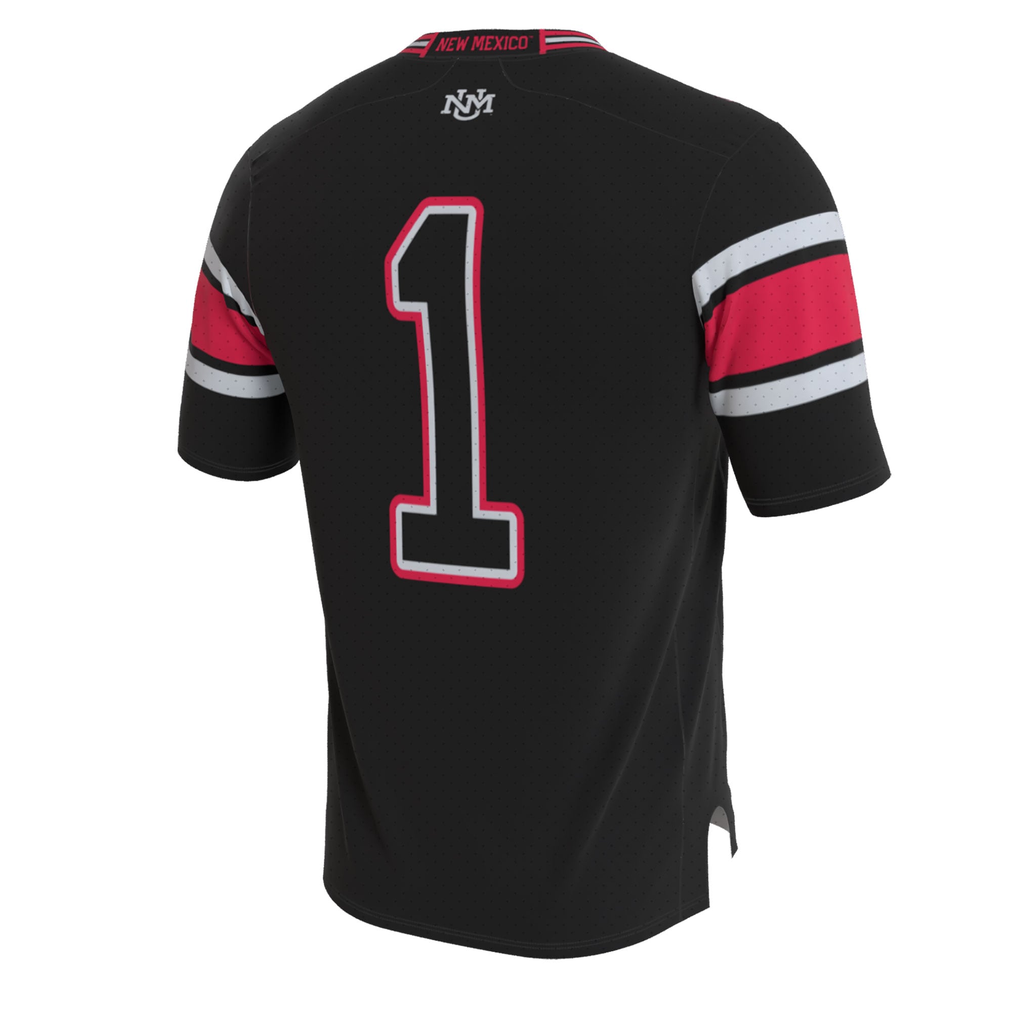 New Mexico Lobos GameDay Greats Youth Lightweight Collegiate Football Blackout Fashion Jersey