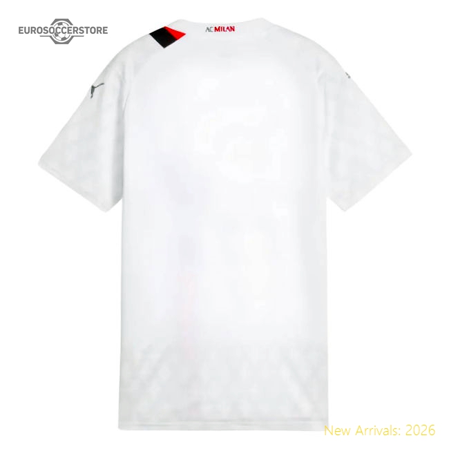High-Quality Premium 2023-2024 Ac Milan Away Shirt (Ladies)