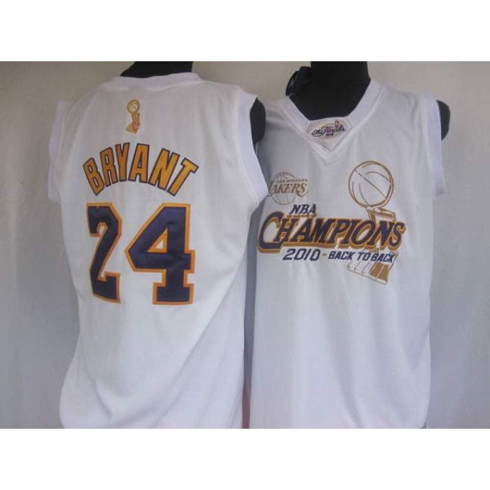 Professional Grade Men's LAL #24 Kobe White Basketball Jersey