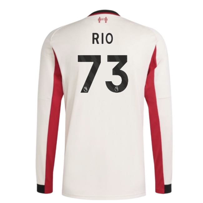 Adult 2025-2026 Liverpool Long Sleeve Away Shirt (Rio 73)
