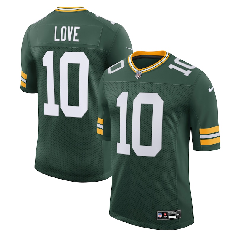 None Jordan Love GB Packers Official Team Spirit Wear Game Day Wear