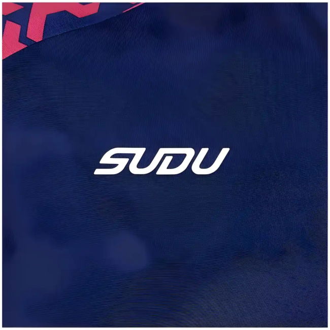 2024-2025 Wolves Pre Match 1/4 Zip Top (Blue/Pink)