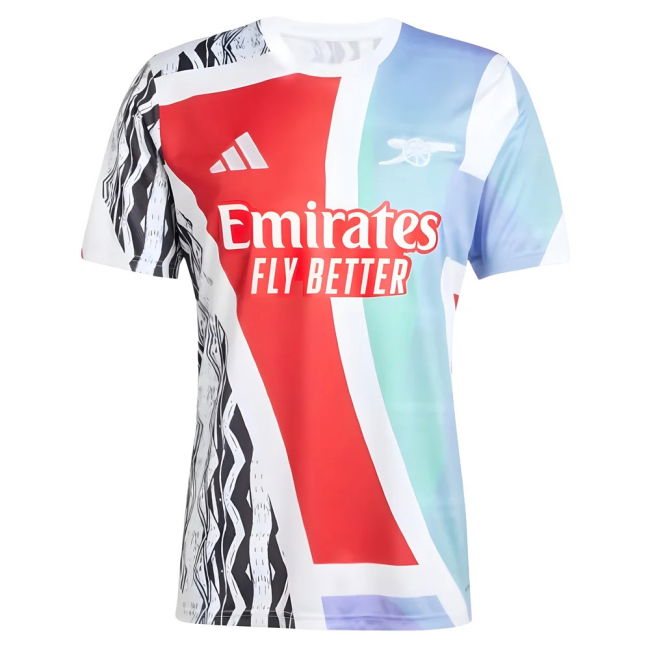 2024-2025 Arsenal Pre-Match Shirt (Scarlet)