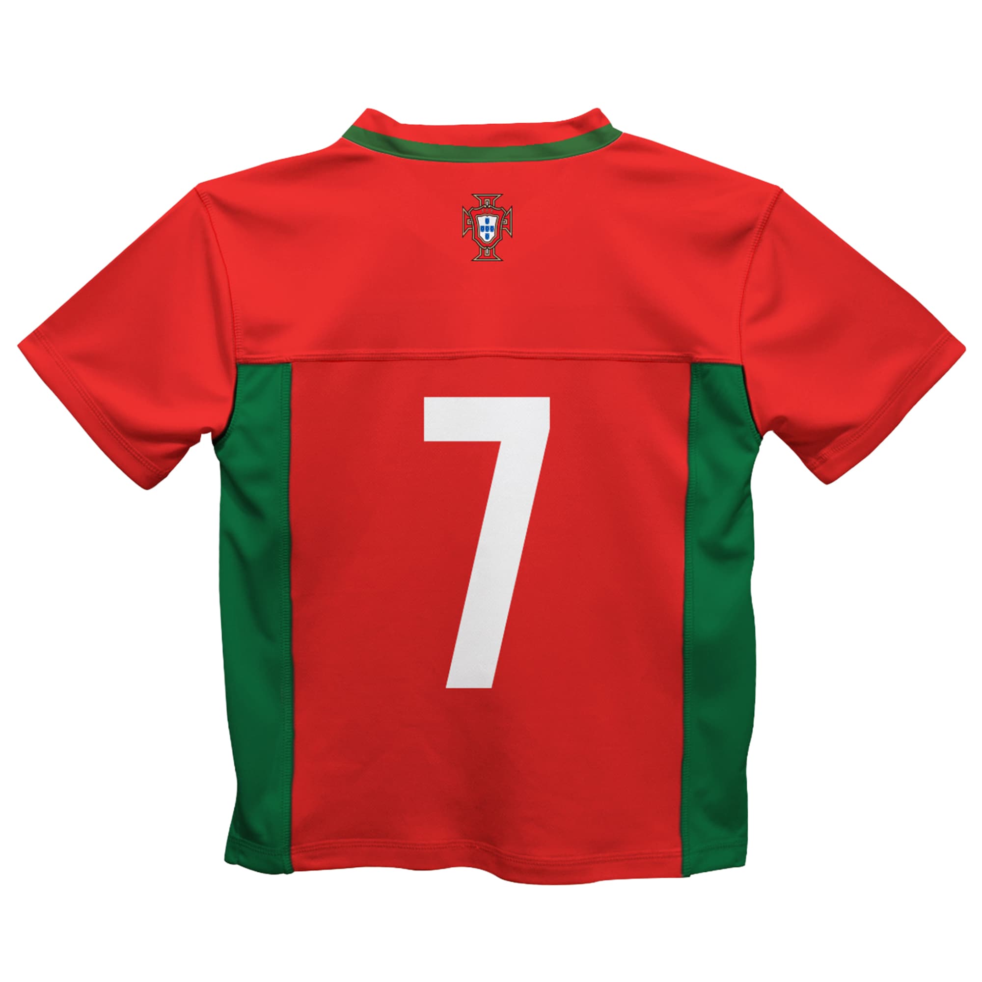 [SJH] Portugal National Team Vive La Fete Toddler Mesh Football Jersey - Red