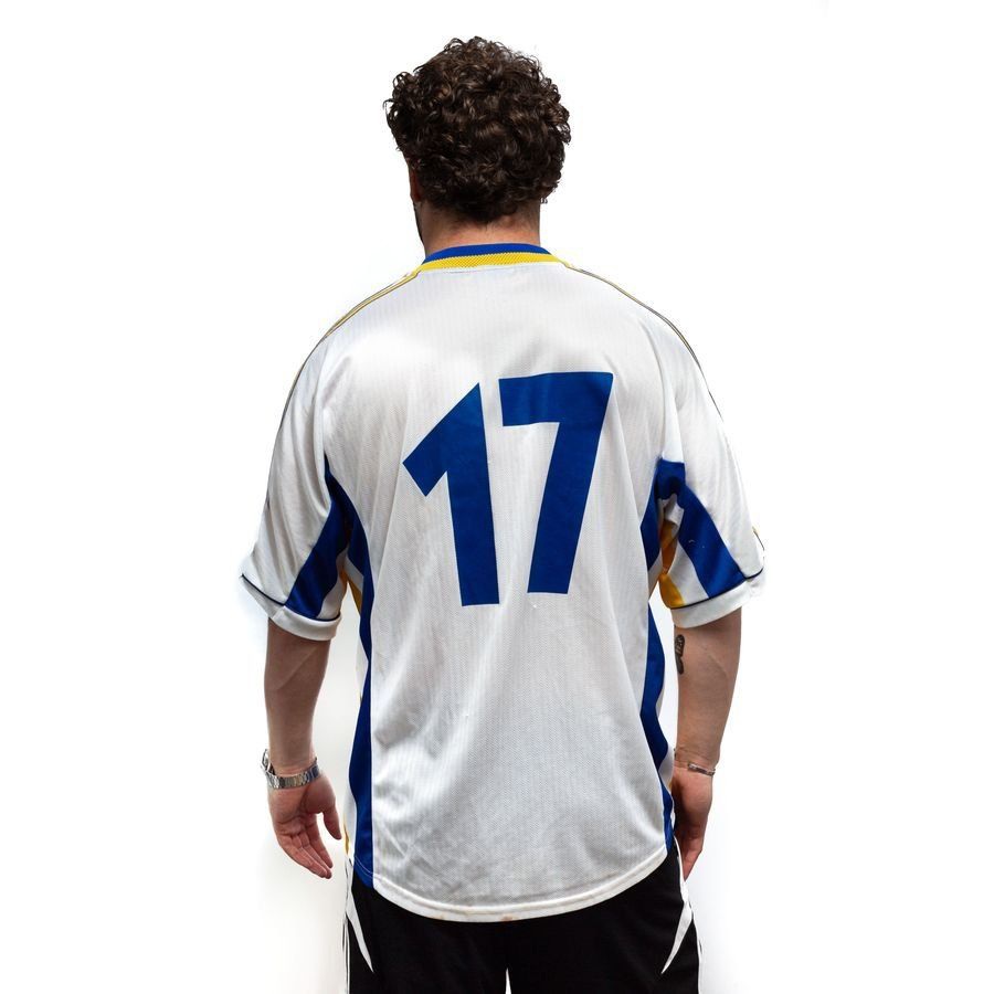 Sweden Away Shirt 1998 Size XL SVENSSON 17 (8/10) - MATCH ISSUED VS Jamaica