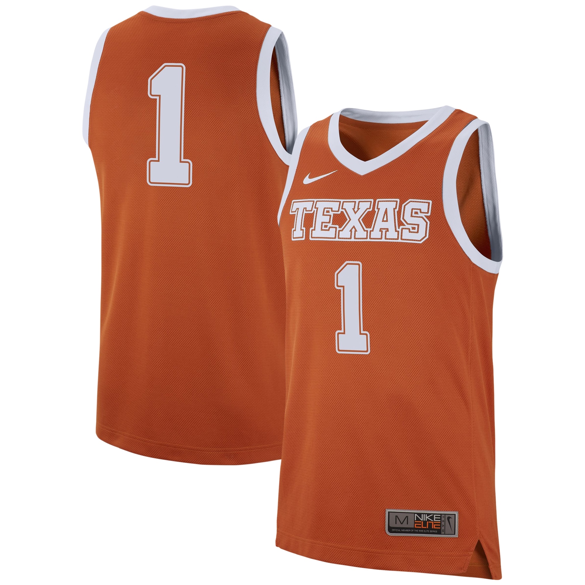 [NJP] Youth Texas Longhorns Replica Jersey - Burnt Orange