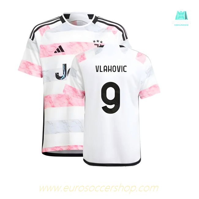 2023-2024 Juventus Away Shirt (Kids) (VLAHOVIC 9)