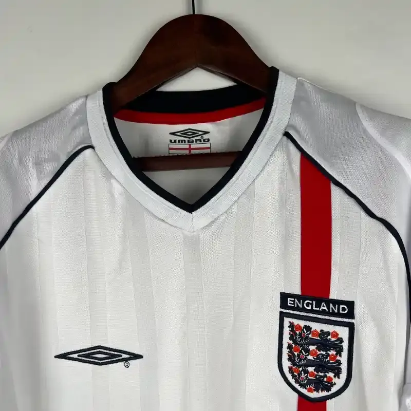 Cheap 2002 England Long Sleeve Jersey retro kit