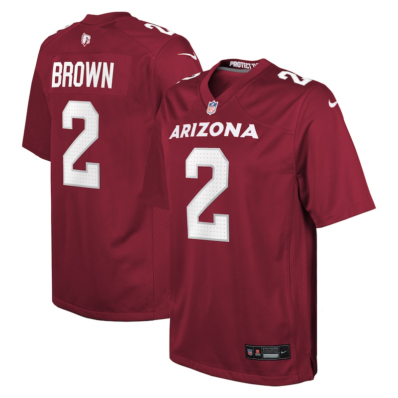 None Marquise Brown Arizona Cardinals Iconic Authentic Jersey