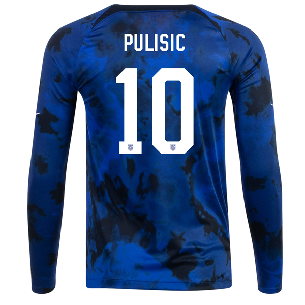 Eye-catching Men Usa Christian Pulisic Top-grade Away Jersey 2022