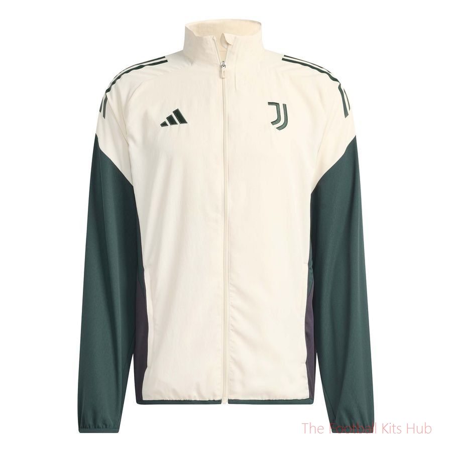 Juventus Training Jacket Presentation Tiro 25 EU - Ecru Tint