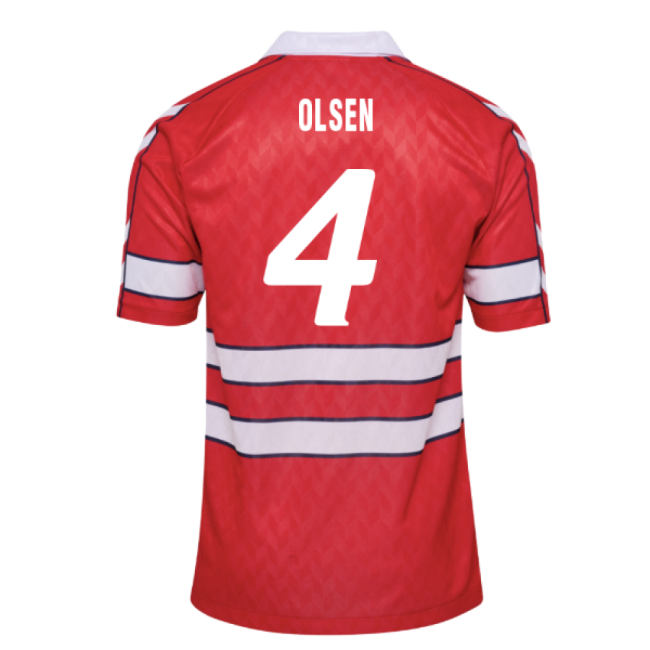 Original Replica Denmark Home Fan Shirt for Adults