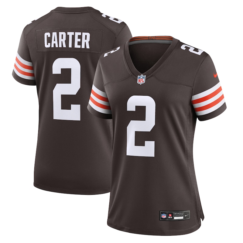 None DeAndre Carter CLE Browns Timeless Top-Grade Jersey Football Appa