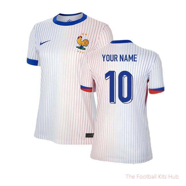 2024-2025 France Away Shirt (Womens) (Your Name)