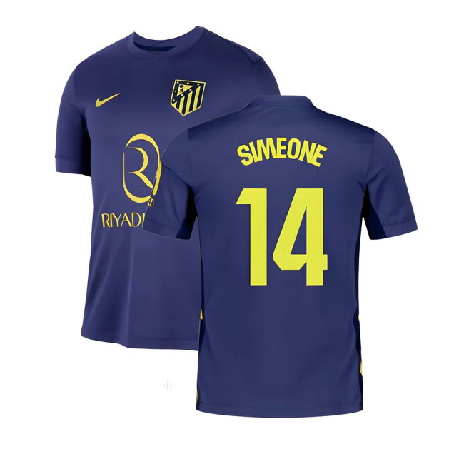 Away Shirt for Atletico Madrid 2025-2026 (Adult