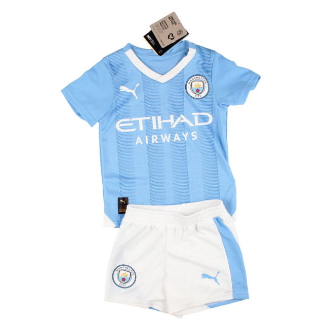 Manchester City 2023-2024 Home Baby Kit (1-2y) (BNWT) | Top Quality