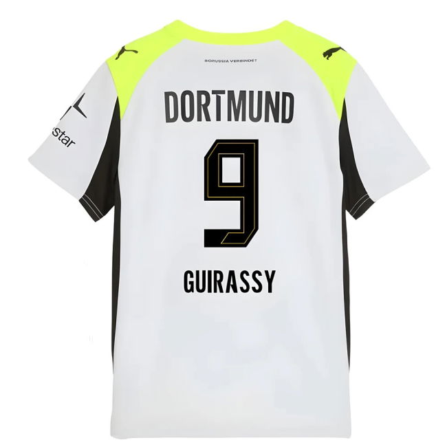 Authentic Replica Borussia Dortmund Away Fan Shirt for Kids (1)