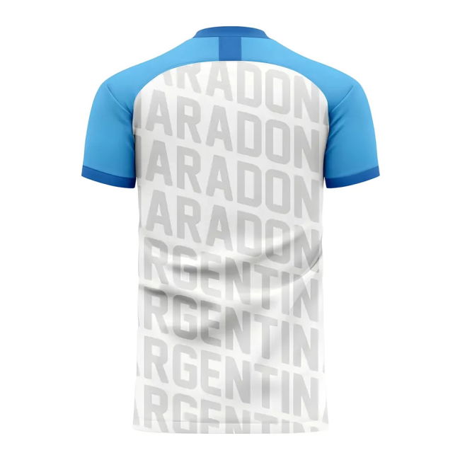 Diego Maradona Exclusive Concept Shirt (White) - Womens