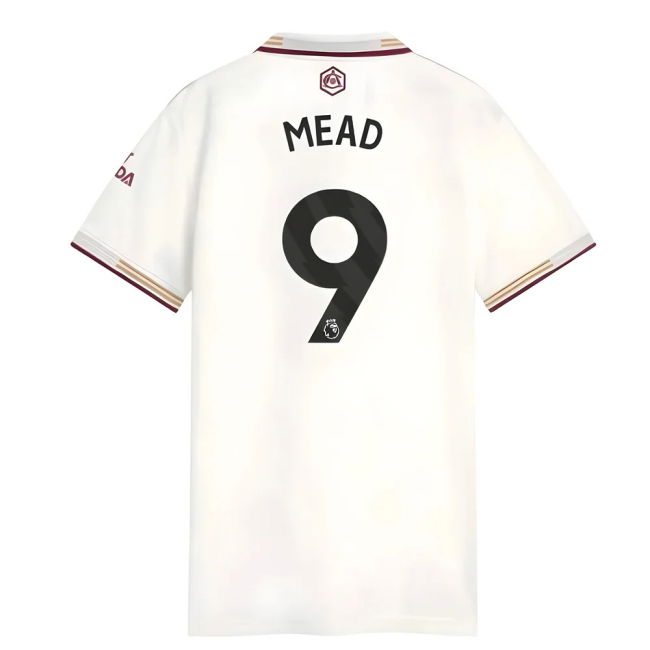 Arsenal 2025-20 Third Shirt Mead #9 L M Women S