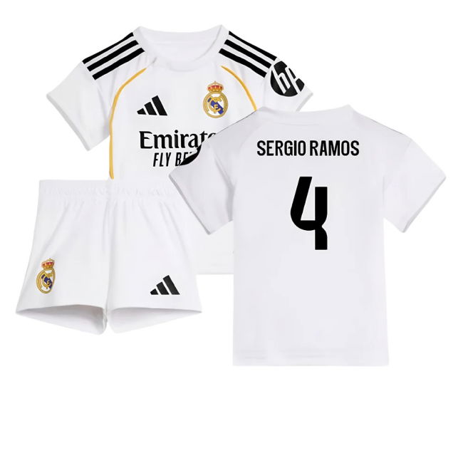 Real Madrid CF Official 2025-2026 Kit (Sergio Ramos 4) | Professional