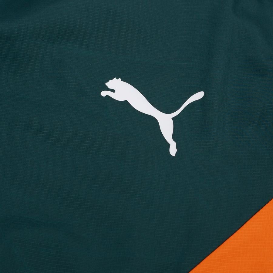 Ivory Coast Training Trousers Pre Match Woven Africa Cup of Nations 2025 - Green/Rickie Orange